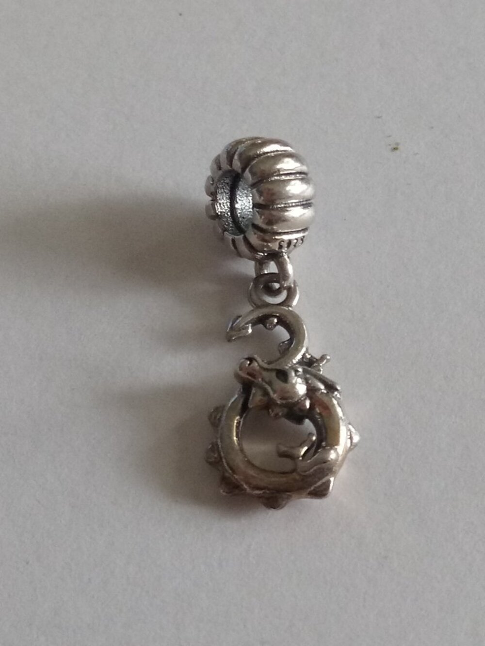 Pandora RETIRED Silver 925 Chinese Zodiac Dragon in Pandora Box 790991 - Picture 2 of 7